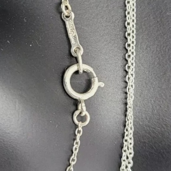 Tiffany & Co. Silver Moon Necklace - Picture 8 of 11